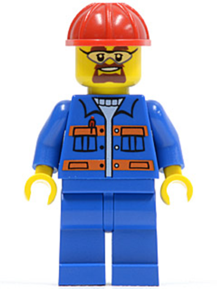 Минифигурка LEGO cty0471 Рабочий