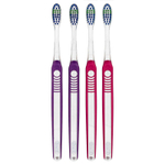 Oral-B, Улучшенная зубная щетка, среднего размера, 4 шт. В упаковке