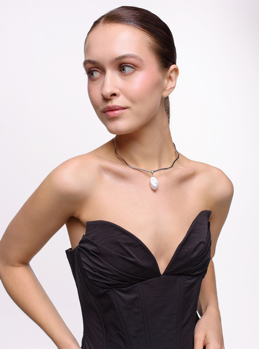 Колье "Hope Pearl" Silver