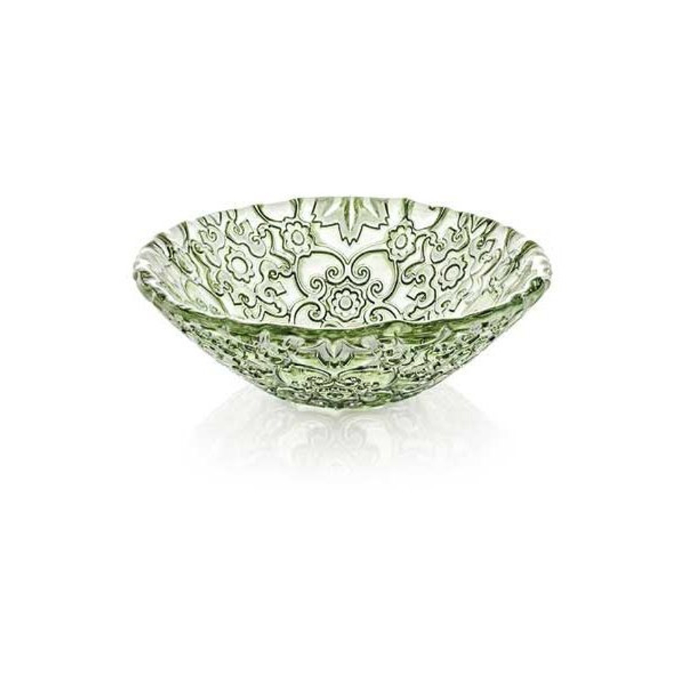 Чаша IVV Арабески 16см зелёный нефрит