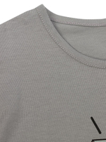 Лонгслив для девочек р-р 134 т.серый (Такро) M0874KL-7/10