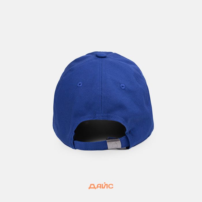 Кепка Carhartt WIP Canvas Script Cap артикул:I028876_blue - купить в магазине Дайс