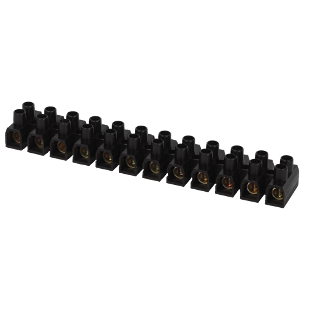 Зажим винтовой ЭРА NO-225-518 изолированный ЗВИ-нг 100А (6.0-40 мм2) 12 пар чёрный