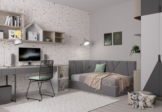 Кровать угловая Деймос kids