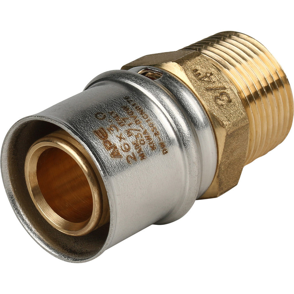 Переходник STOUT НР 3/4" х26 пресс