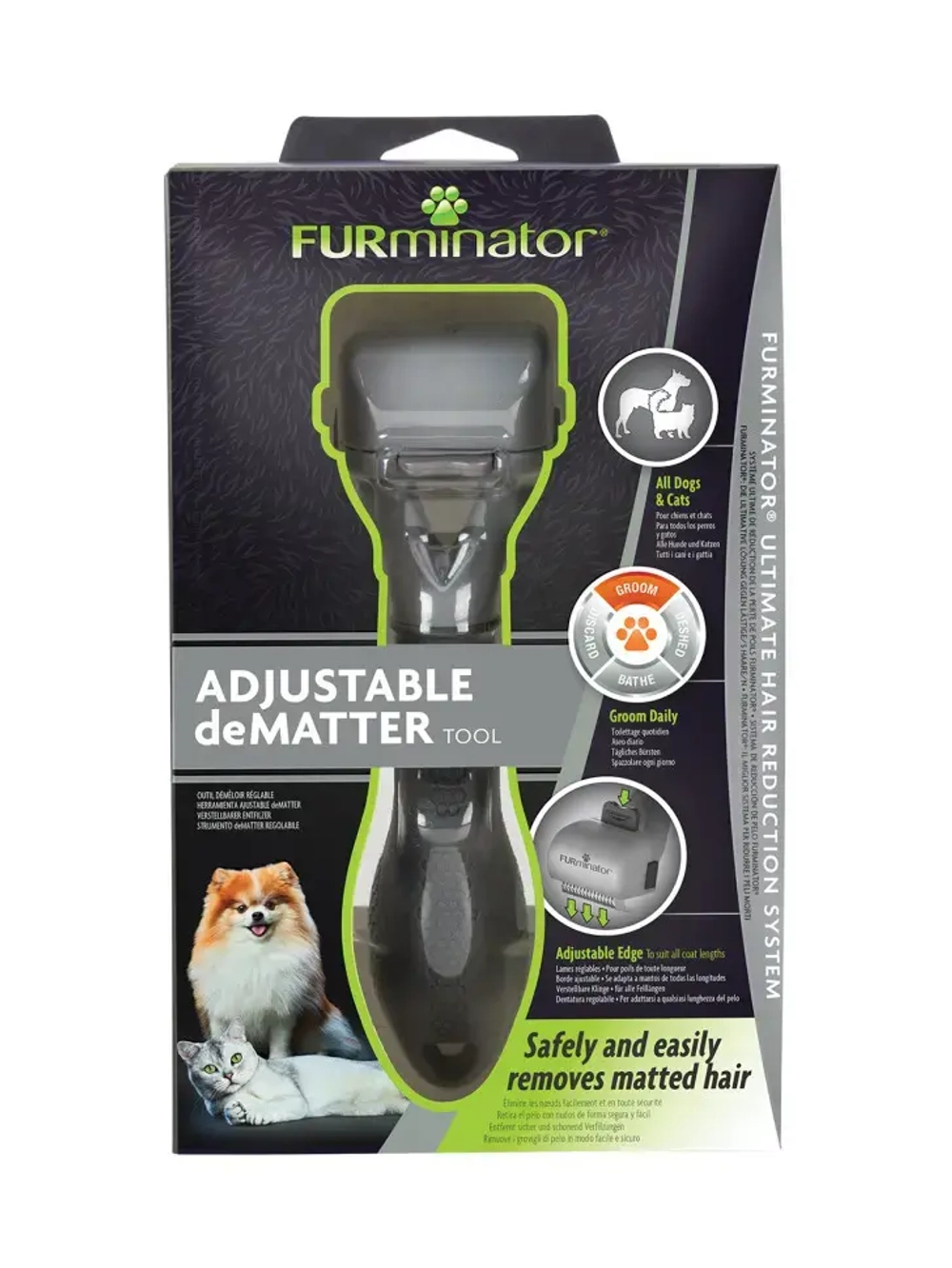 Furminator колтунорез регулируемый