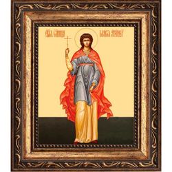 Мария Азийская мученица, дева. Икона на холсте.