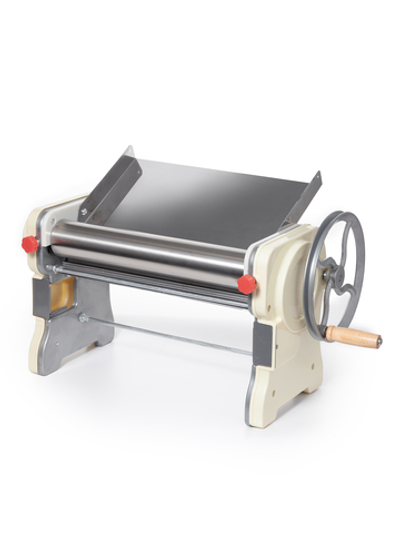 Профессиональная ручная тестораскатка Pasta Machine AKITAJP FA-350: Ширина пласта 350 мм для пельменей, пасты и лаваша