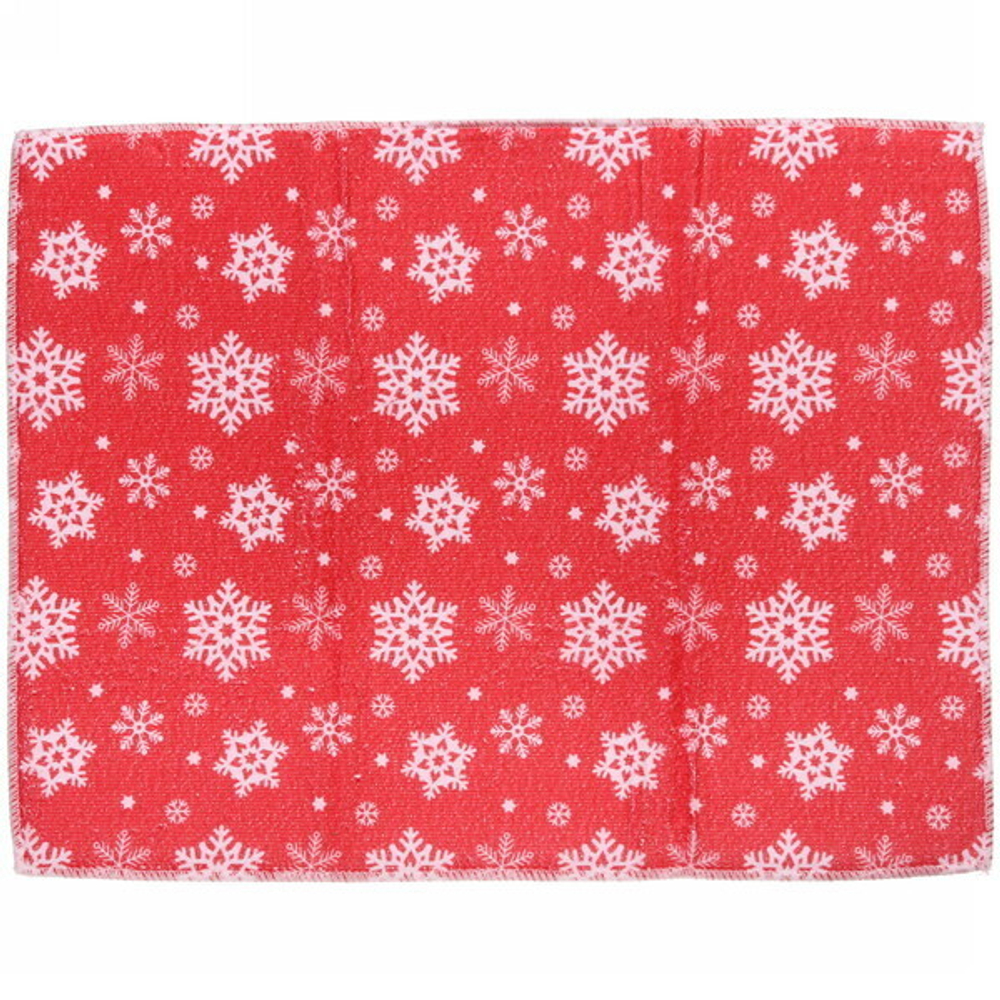 Коврик для сушки посуды 38*50см «Снежинка»
