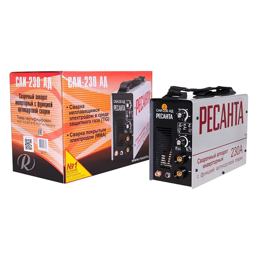 Ресанта САИ-230АД инверторный сварочный аппарат 65/17