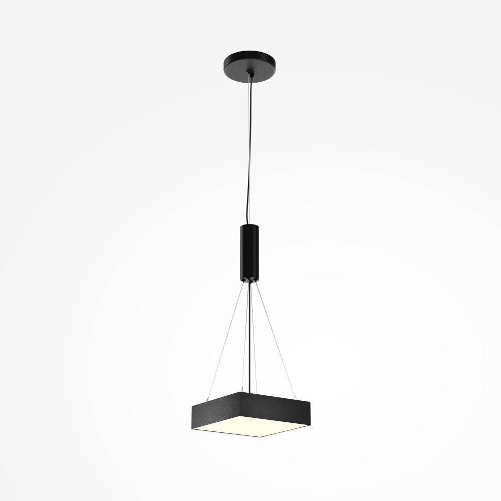 Светильник потолочный светодиодный Maytoni Zon C032CL-24W3K-SQ-B