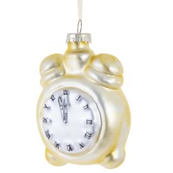 GAEM Украшение новогоднее "Будильник", L7 W6,5 H10,5 см