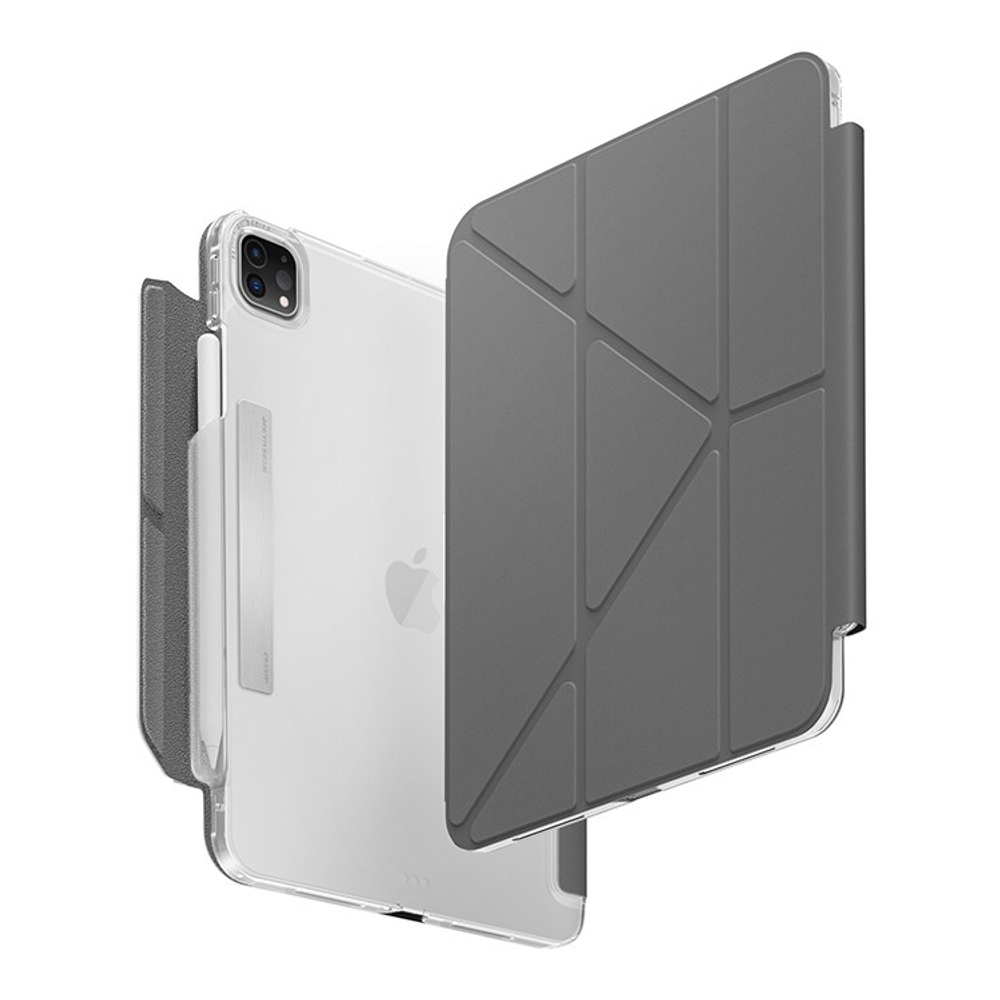Uniq для iPad Pro 11 (2024/25) чехол Camden Click Rhino Grey