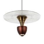 Подвесной светодиодный cветильник LED4U L8709-3 RED