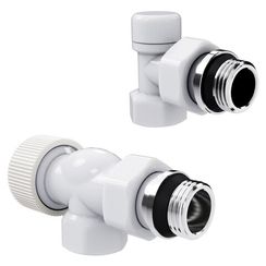 Набор термостатический осевой Royal Thermo Design 1/2quot;М30х1,5 (Белый)
