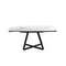 Обеденный стол D2055BB /1096 из керамики и черной стали