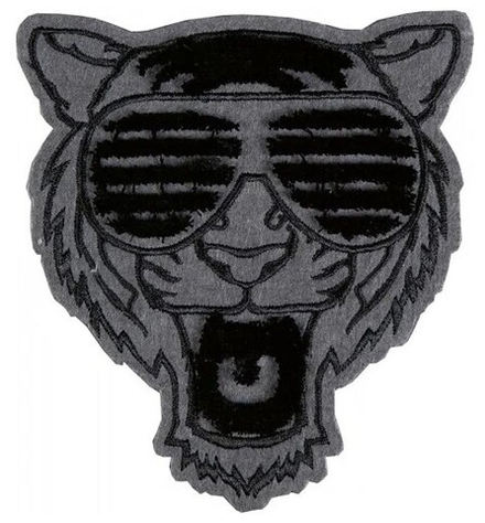 Термоаппликация "Тигр", 1 шт, 10 х 11,5 см (10013160/150720/0360609/1_Китай)
