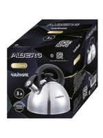 Чайник со свистком ALBERG AL-3040 для плит 3л.