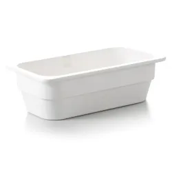 Гастроемкость 1/3 h100 мм пластик меламин 320*170*100 мм 4,1 л White P.L. Proff Cuisine
