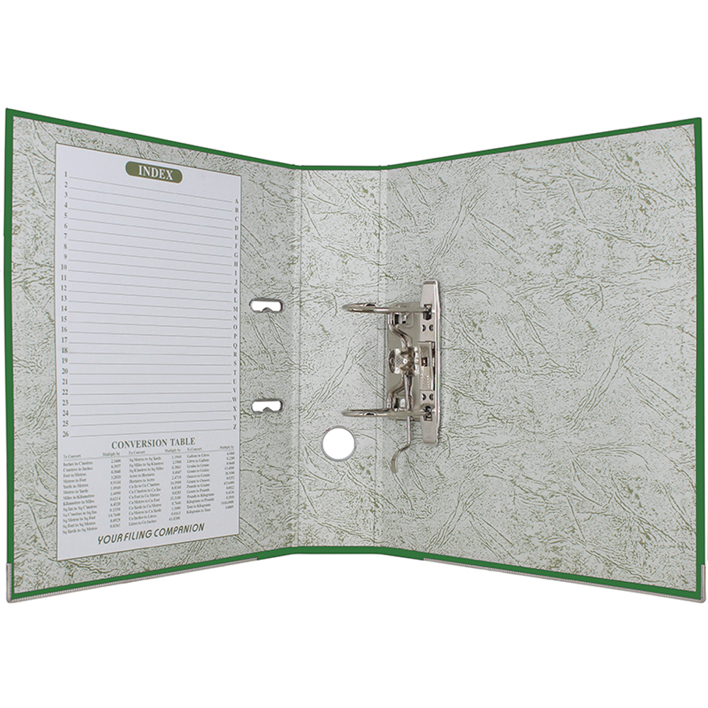 Папка-регистратор KUVERT А4, ширина корешка 72 мм, зеленая