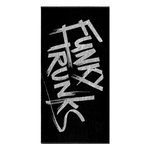 Хлопковое полотенце FUNKY TRUNKS Tagged Black