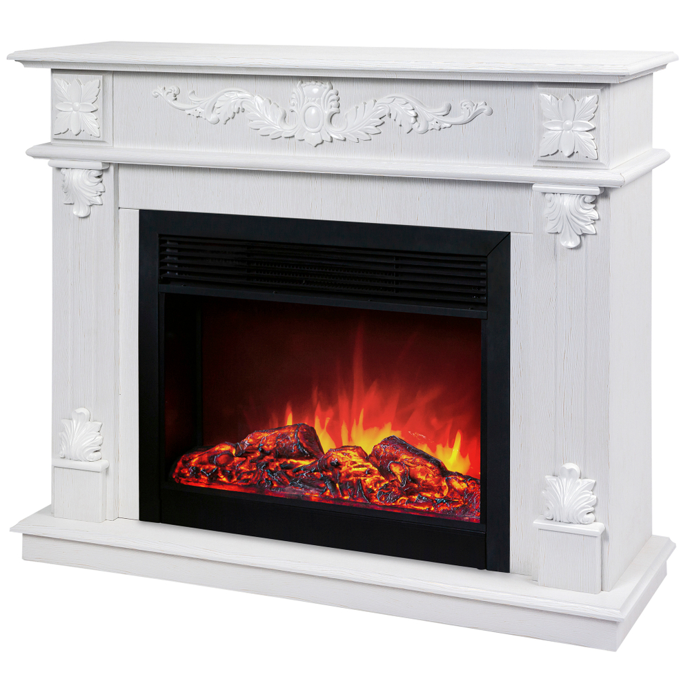 Каминокомплект Real Flame Philadelphia 25,5/26 WT с очагом Moonblaze Deluxe Black