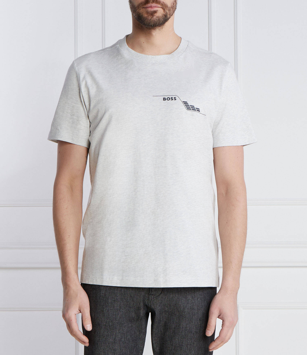 Футболка Tee 3 BOSS GREEN - серый(50506358)