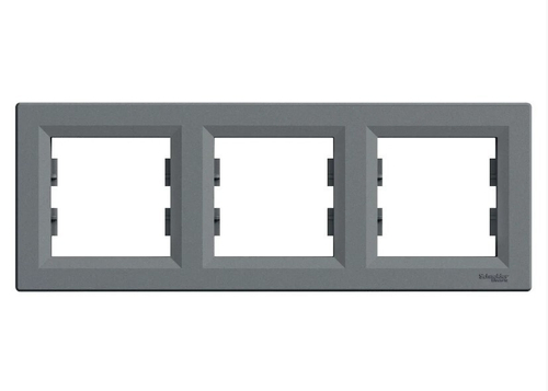 РАМКА 3-ПОСТ СТАЛЬ ASFORA /SCHNEIDER/