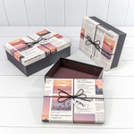 Коробка 29х21х9.5 см Набор 3 шт "Cherish Today" (Серый)