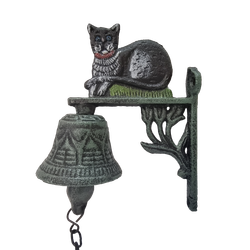 Iron Garden Колокольчик дверной "Кошка"