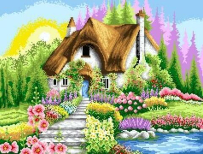 Г-6052 Дом с мальвами