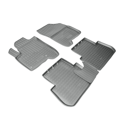 Ковры в салон Norplast/Unidec для Citroen C3 Picasso в кузове SH (2009-), Серый, арт.NPA11-C14-100-G