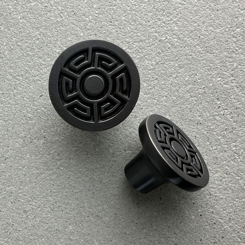 Ручка-кнопка MOS002 black