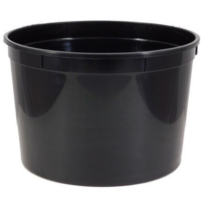 Контейнер круглый 500 мл (Н-79, D-112) Новосибирск ЧЕРНЫЙ (25/500 шт.) б/к