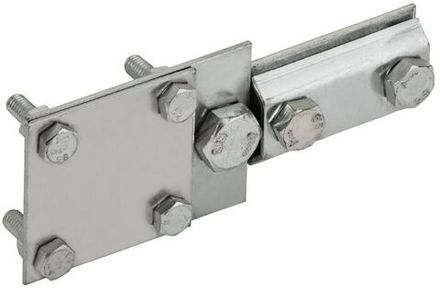 Зажим соединительный контрол. пруток 6-8мм-полоса 40мм нерж. сталь IEK ZCC56-20-1-68-40