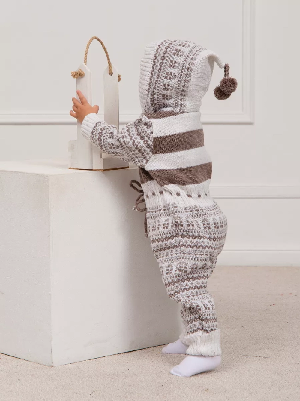 Комбинезон вязаный