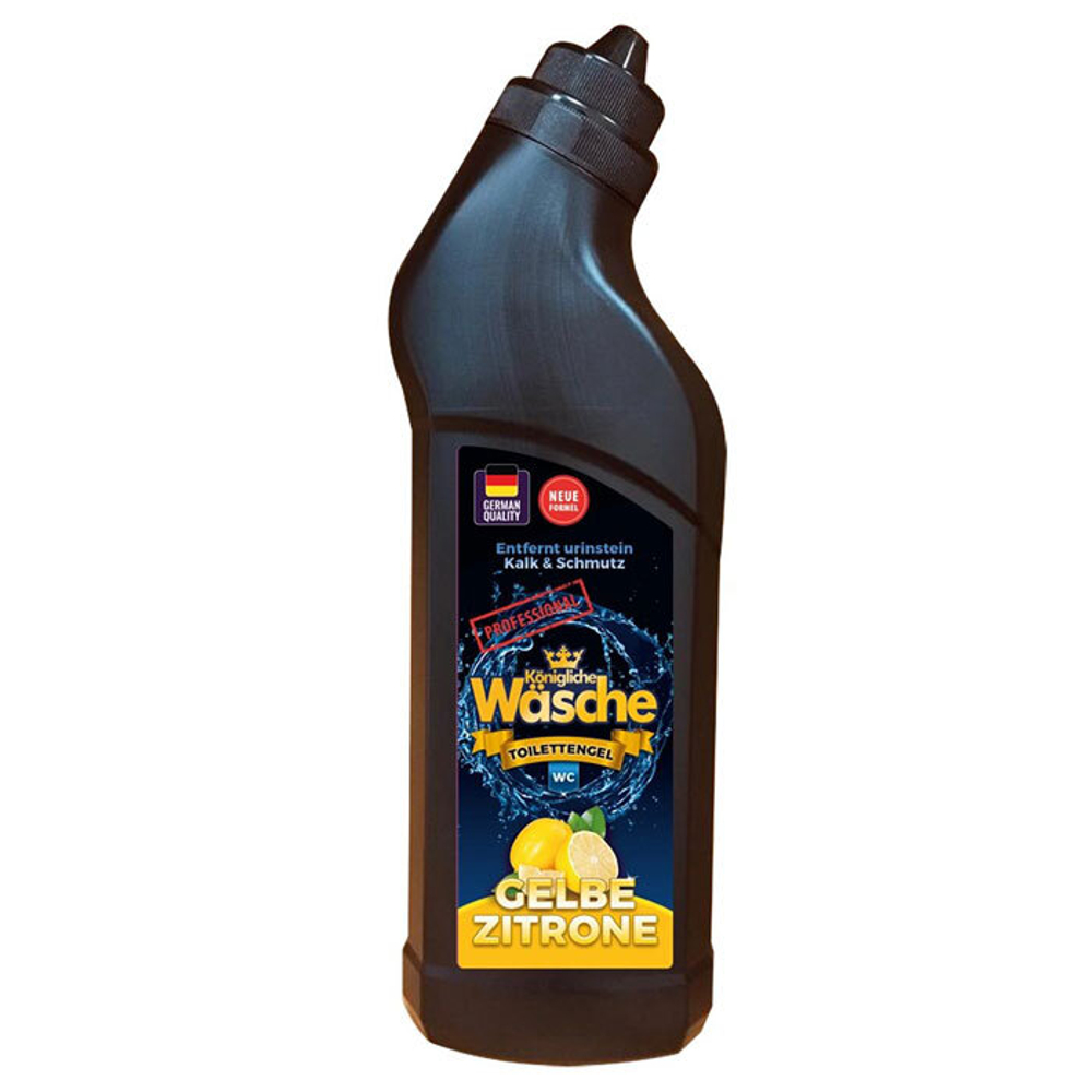 Средство для унитазов гель Konigliche Wasche Yellow Lemon 0,750 л