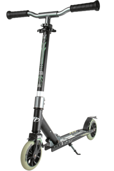 Детский самокат Tech Team Jogger 145 2021 зеленый