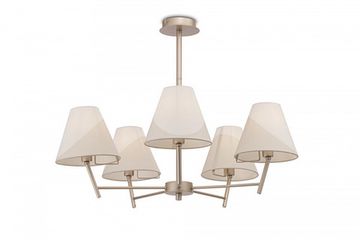 Люстра потолочная FR5084PL-05G серебро Vanessa Freya