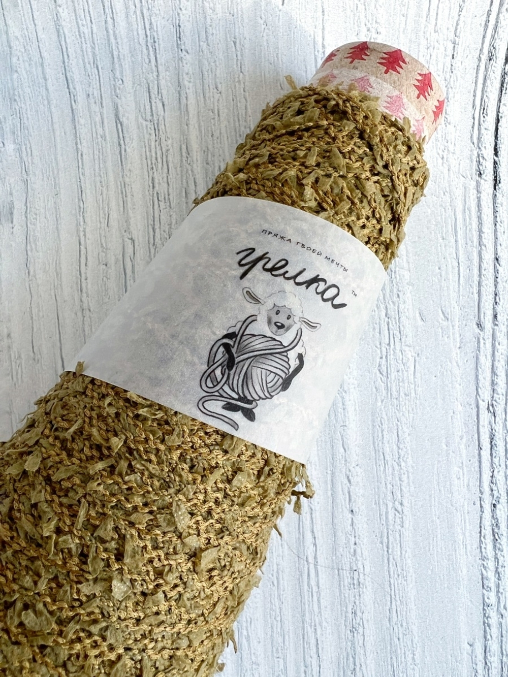 Пряжа травка нарядная