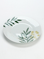 Чайная пара керамическая «Листья», 200 мл