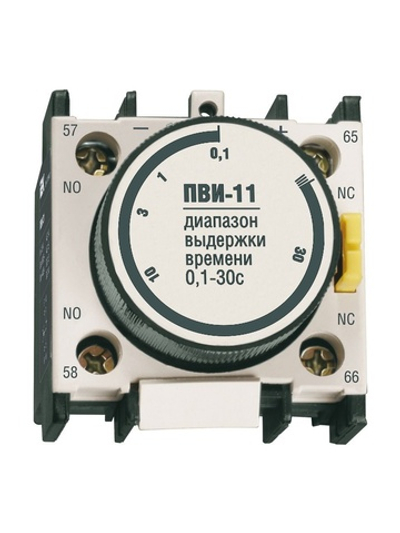 Приставка ПВИ 11 0.1-30сек 1НО+1НЗ KARAT IEK KPV10-11-1