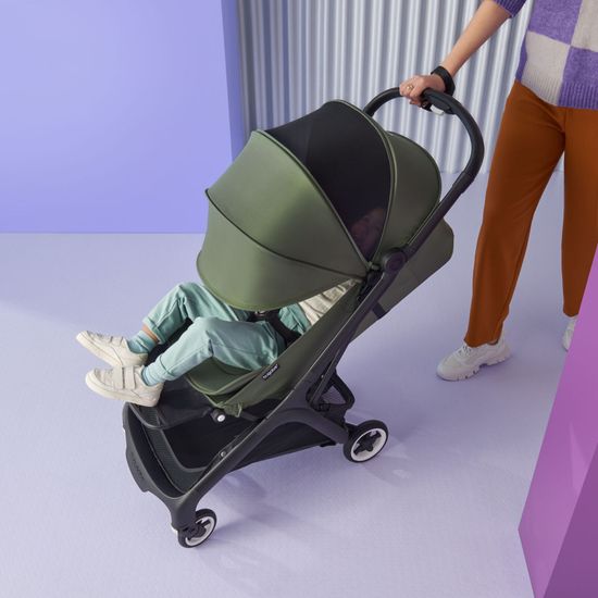 Прогулочная коляска Bugaboo Butterfly (Black/ Forest Green)