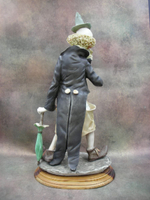 Статуэтка. Фарфор. Клоун бродяга. Capodimonte. Италия