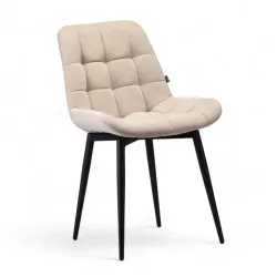 Стул Президент NEW (Бежевый софт) 1 шт, ДСВ-Мебель