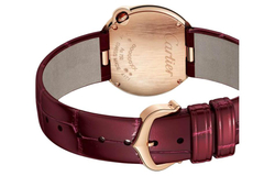 CARTIER White Balloon Collection Quartz Movement 30m Water Resistance Unisex Watch 30mm Silver Dial