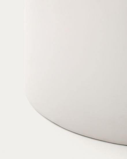 Уличный стол Addaia цемент, белый 135 x 135 см