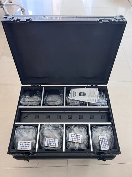 STAGELighting LED PAR MINI BATTERY 6x18 RGBWAU