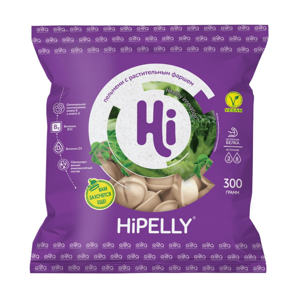Пельмени HIPELLY Hi, 300 г