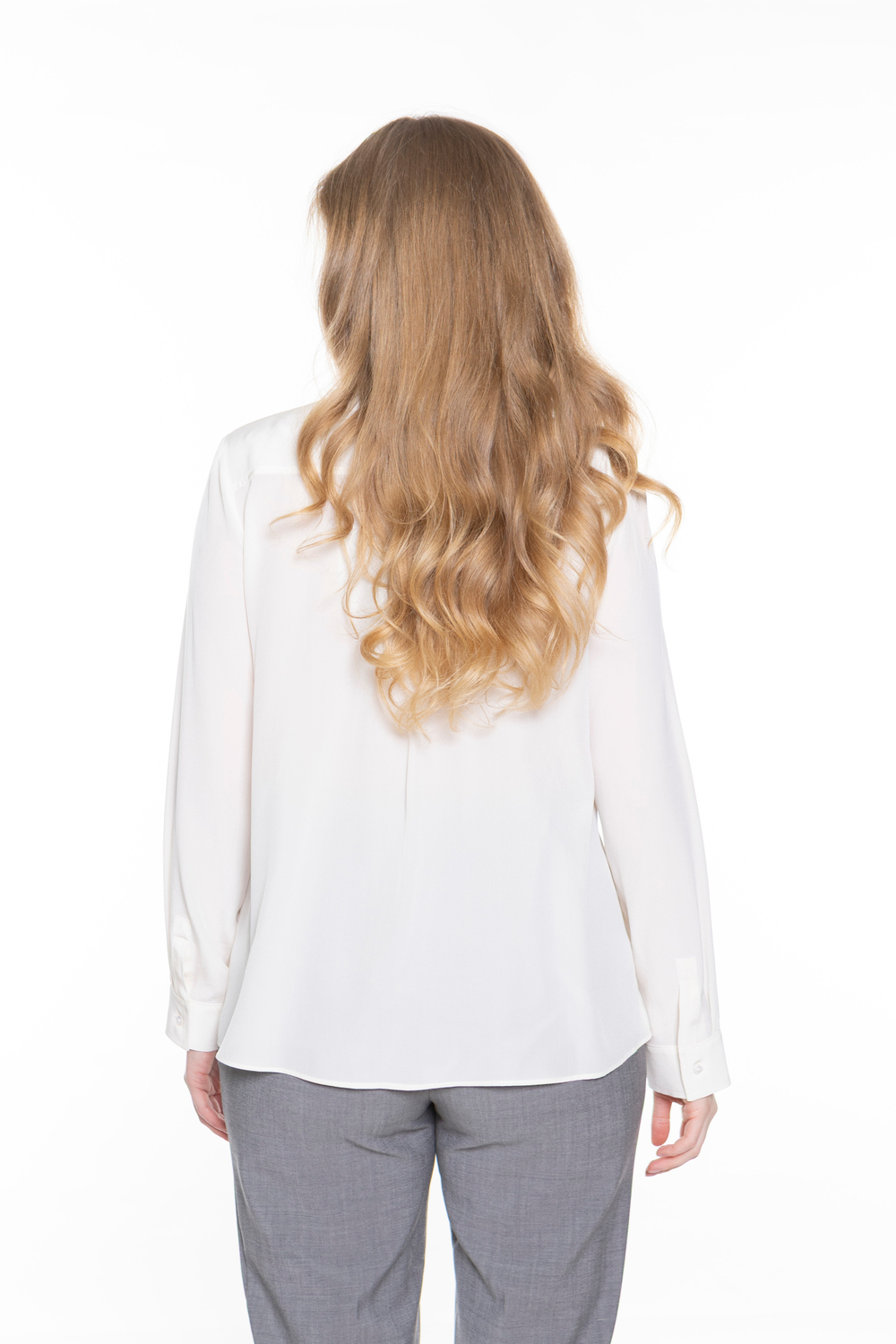 РУБАШКА ИЗ ШЕЛКОВОГО КРЕПДЕШИНА